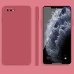 Custodia protettiva a copertura totale antigoccia in silicone liquido imitazione tinta unita, For OPPO A5 / A3s, For OPPO Find X3