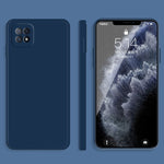 Custodia protettiva a copertura totale antigoccia in silicone liquido imitazione tinta unita, For OPPO A72, For OPPO Reno4 SE