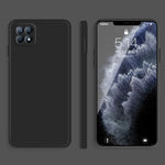 Custodia protettiva a copertura totale antigoccia in silicone liquido imitazione tinta unita, For OPPO A72, For OPPO Reno4 SE