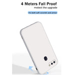 Custodia protettiva a copertura totale antigoccia in silicone liquido imitazione tinta unita, For OPPO R15, For OPPO Reno3