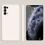 Custodia protettiva a copertura totale antigoccia in silicone liquido imitazione tinta unita, For OPPO Reno5 Pro, For OPPO Reno5 Pro+