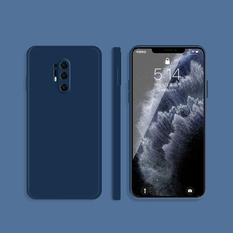 Custodia protettiva a copertura totale antigoccia in silicone liquido imitazione tinta unita, For OnePlus 8, For OnePlus 8 Pro
