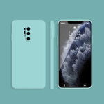 Custodia protettiva a copertura totale antigoccia in silicone liquido imitazione tinta unita, For OnePlus 8, For OnePlus 8 Pro