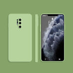 Custodia protettiva a copertura totale antigoccia in silicone liquido imitazione tinta unita, For OnePlus 8, For OnePlus 8 Pro