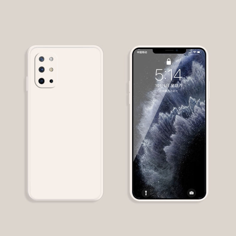 Custodia protettiva a copertura totale antigoccia in silicone liquido imitazione tinta unita, For OnePlus 8T, For OnePlus 9