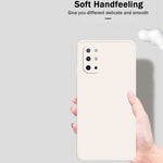 Custodia protettiva a copertura totale antigoccia in silicone liquido imitazione tinta unita, For OnePlus 8T, For OnePlus 9