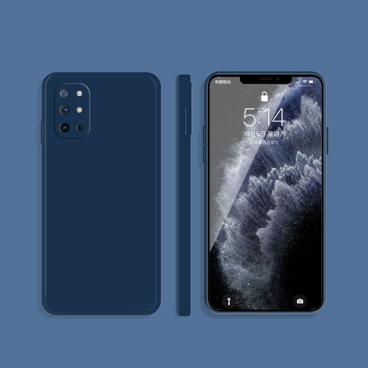 Custodia protettiva a copertura totale antigoccia in silicone liquido imitazione tinta unita, For OnePlus 8T, For OnePlus 9