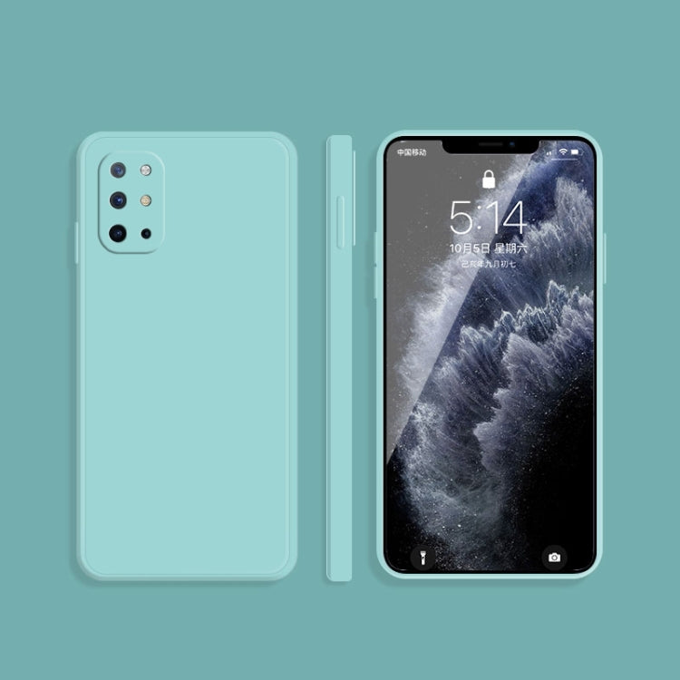 Custodia protettiva a copertura totale antigoccia in silicone liquido imitazione tinta unita, For OnePlus 8T, For OnePlus 9