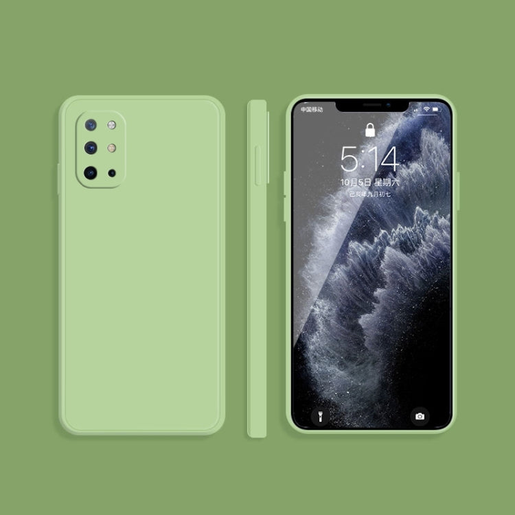 Custodia protettiva a copertura totale antigoccia in silicone liquido imitazione tinta unita, For OnePlus 8T, For OnePlus 9