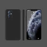 Custodia protettiva a copertura totale antigoccia in silicone liquido imitazione tinta unita, For OnePlus 8T, For OnePlus 9