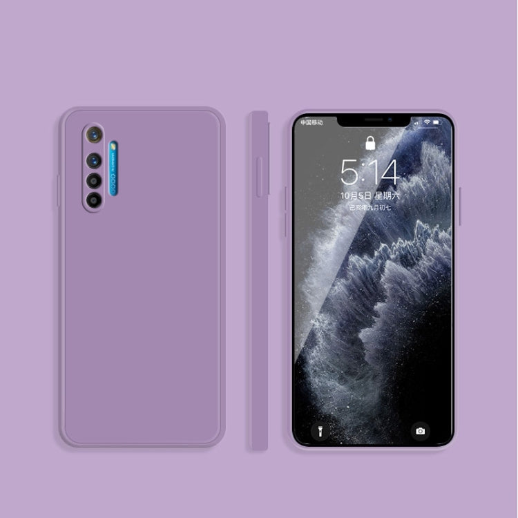 Custodia protettiva a copertura totale antigoccia in silicone liquido imitazione tinta unita, For OPPO Realme 6, For OPPO Realme 6 Pro, For OPPO Realme 7 / Narzo 20 Pro, For OPPO Realme 7 Pro, For OPPO Realme 7i / C17, For OPPO Realme C11              ...