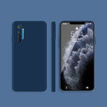 Custodia protettiva a copertura totale antigoccia in silicone liquido imitazione tinta unita, For OPPO Realme 6, For OPPO Realme 6 Pro, For OPPO Realme 7 / Narzo 20 Pro, For OPPO Realme 7 Pro, For OPPO Realme 7i / C17, For OPPO Realme C11              ...