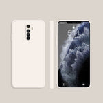 Custodia protettiva a copertura totale antigoccia in silicone liquido imitazione tinta unita, For OPPO Realme 6, For OPPO Realme 6 Pro, For OPPO Realme 7 / Narzo 20 Pro, For OPPO Realme 7 Pro, For OPPO Realme 7i / C17, For OPPO Realme C11              ...