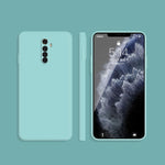 Custodia protettiva a copertura totale antigoccia in silicone liquido imitazione tinta unita, For OPPO Realme 6, For OPPO Realme 6 Pro, For OPPO Realme 7 / Narzo 20 Pro, For OPPO Realme 7 Pro, For OPPO Realme 7i / C17, For OPPO Realme C11              ...