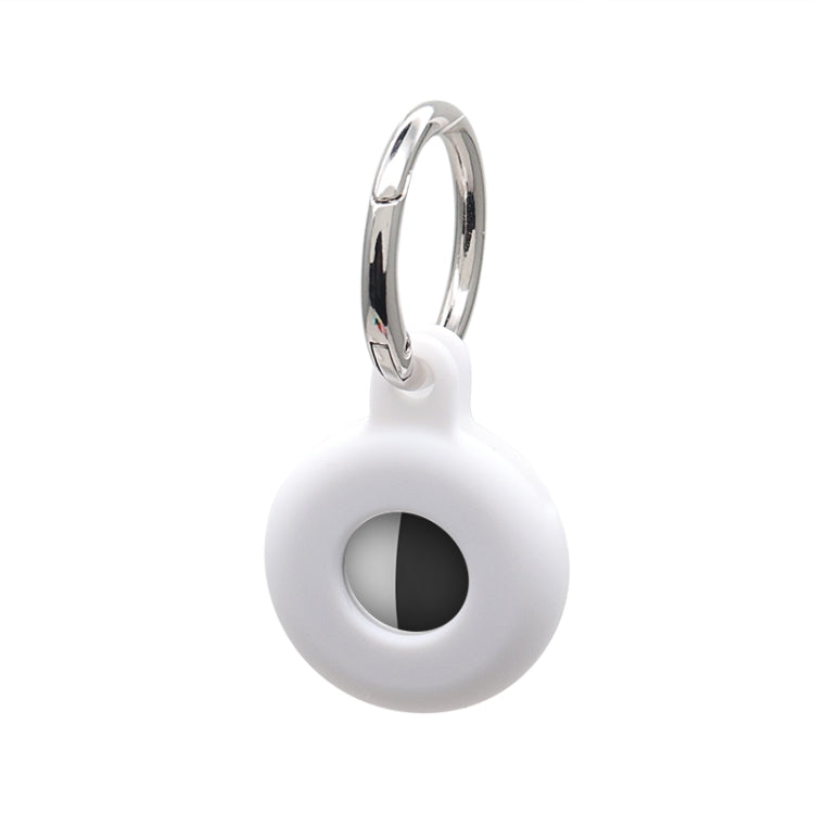 Custodia protettiva in silicone per Apple AirTag con anello porta