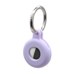 Custodia protettiva in silicone per Apple AirTag con anello porta