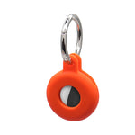 Custodia protettiva in silicone per Apple AirTag con anello porta