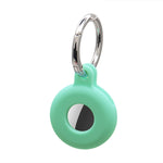 Custodia protettiva in silicone per Apple AirTag con anello porta