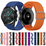 Cinturino di ricambio elastico intrecciato in nylon regolabile, For Samsung Galaxy Watch Active