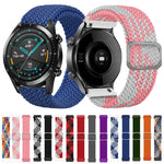 Cinturino di ricambio elastico intrecciato in nylon regolabile, For Samsung Galaxy Watch Active2 44mm