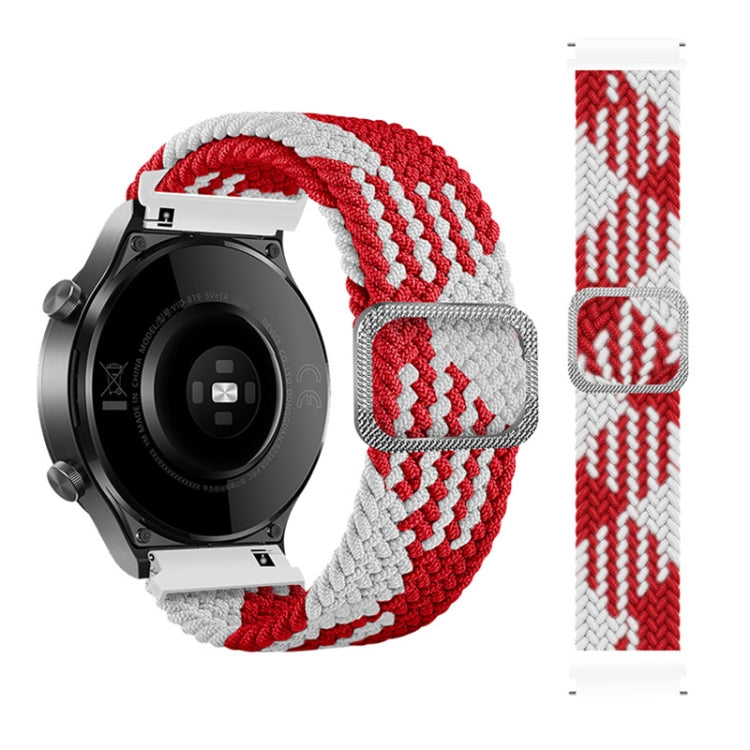 Cinturino di ricambio elastico intrecciato in nylon regolabile, For Samsung Galaxy Watch 42mm