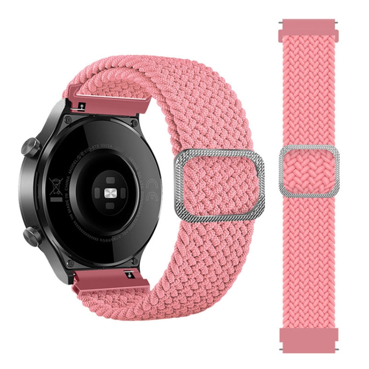 Cinturino di ricambio elastico intrecciato in nylon regolabile, For Samsung Galaxy Watch 46mm