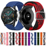 Cinturino di ricambio elastico intrecciato in nylon regolabile, For Samsung Galaxy Watch 3 41mm