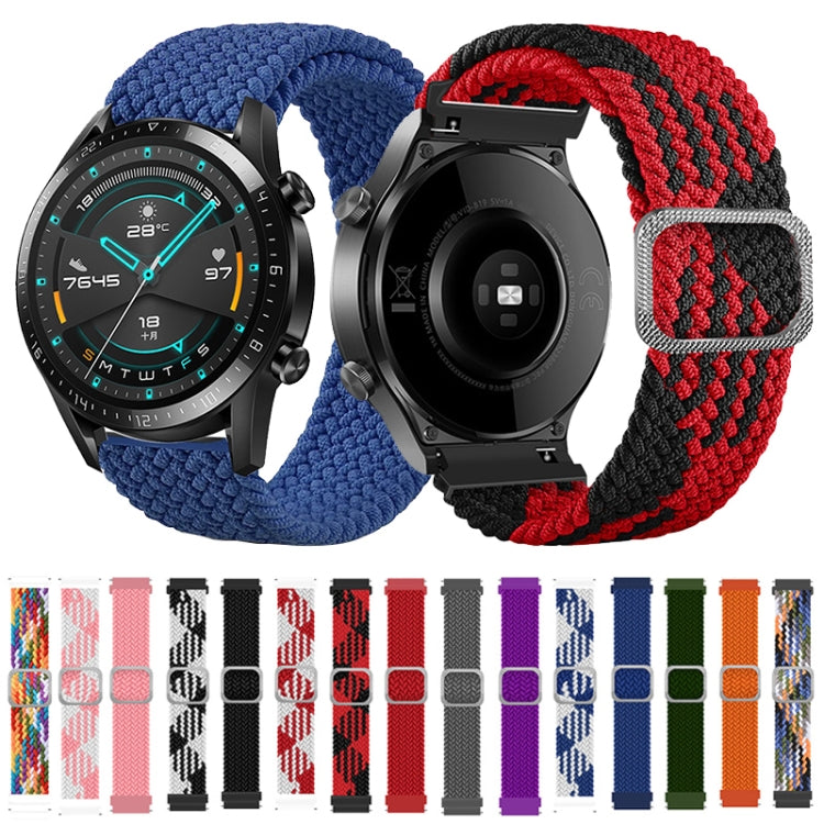 Cinturino di ricambio elastico intrecciato in nylon regolabile, For Samsung Galaxy Watch 3 41mm