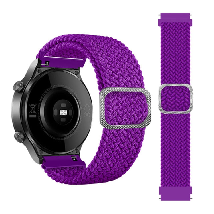 Cinturino di ricambio per cinturino elastico intrecciato in nylon regolabile universale, 22mm