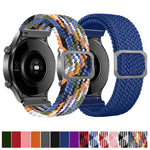 Cinturino di ricambio per cinturino elastico intrecciato in nylon regolabile universale, 22mm
