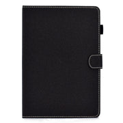 Custodia in pelle flip orizzontale tinta unita con supporto e slot per schede e slot per penna e funzione Sleep / Wake-up, For iPad 10.2 2021 / 2020 / 2019