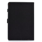 Custodia in pelle flip orizzontale tinta unita con supporto e slot per schede e slot per penna e funzione Sleep / Wake-up, For iPad 10.2 2021 / 2020 / 2019