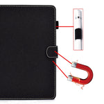 Custodia portafoglio in pelle per iPad 10.2 2019-2021