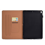 Custodia portafoglio in pelle per iPad 10.2 2019-2021