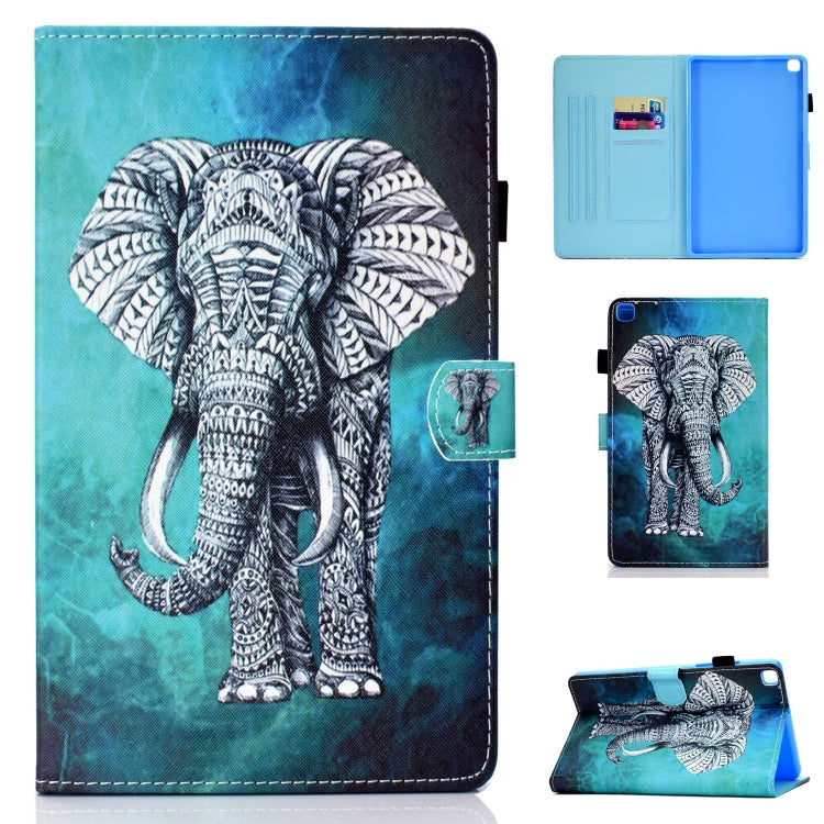 Custodia portafoglio in pelle per Samsung Galaxy Tab A7 Lite 8.7