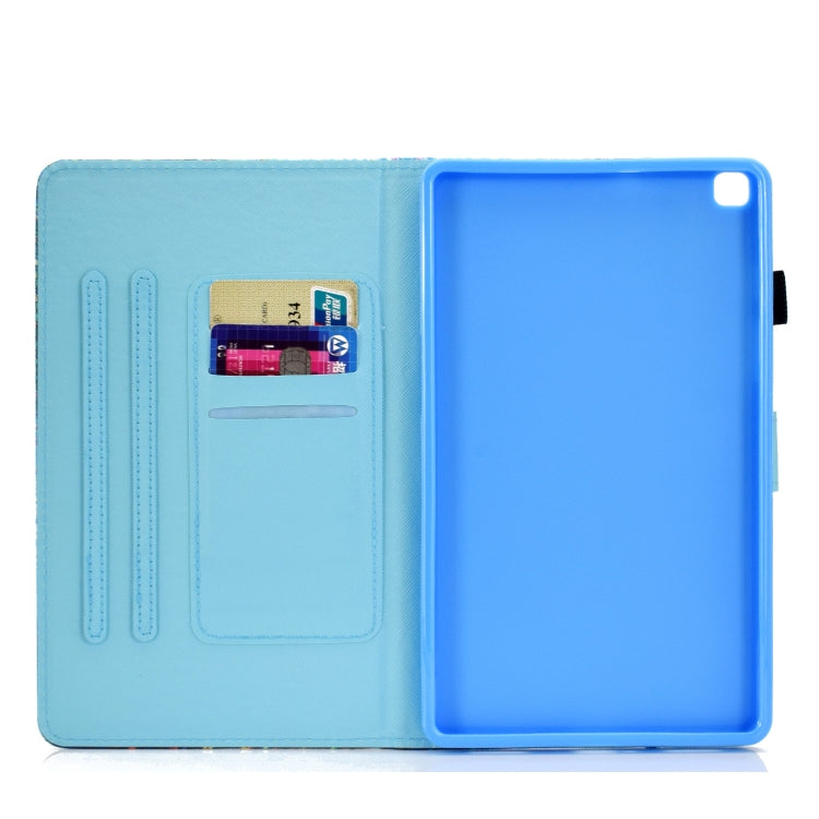 Custodia portafoglio in pelle per Samsung Galaxy Tab A7 Lite 8.7