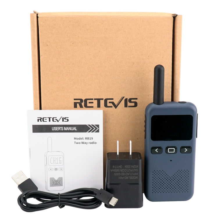 Retevis RB19 Radio bidirezionale 22 canali 462-467 MHz