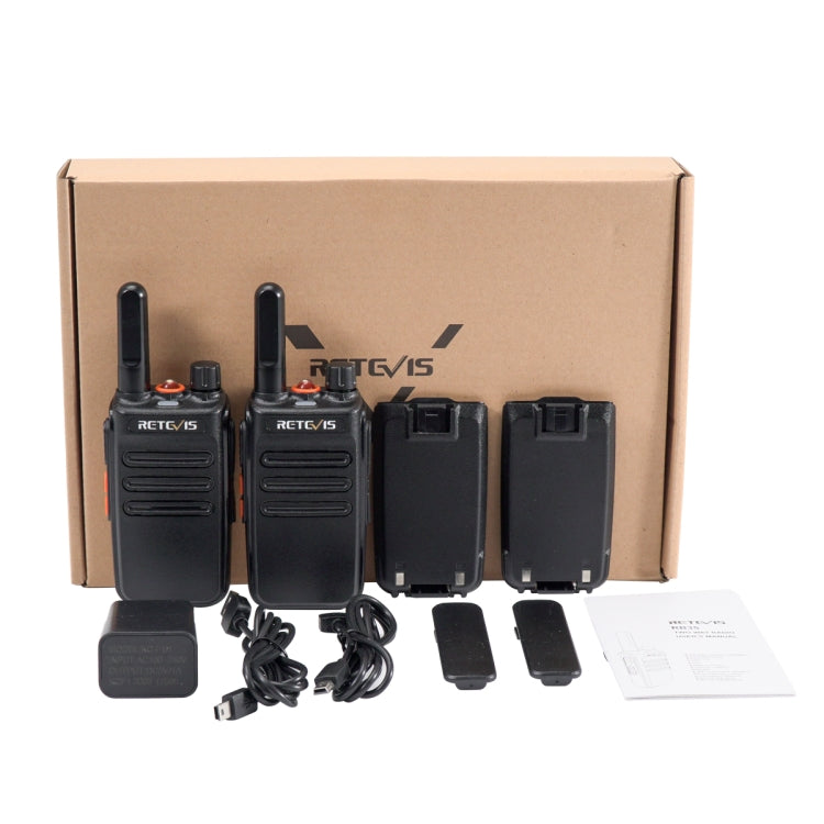 Walkie Talkie RETEVIS RB35 2W 16 Canali FRS USA