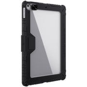 NILLKIN Custodia in pelle a ribalta orizzontale con paraurti con slot per penna e supporto, For iPad 10.2 2021 / 2020 / 2019