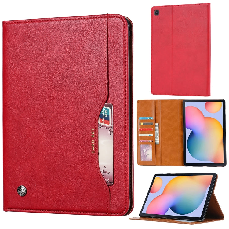Custodia portafoglio in pelle per Samsung Galaxy Tab S7 FE