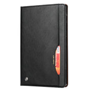 Custodia in pelle a vibrazione orizzontale con chiusura a doppia piega in vitello con cornice per foto e supporto, fessure per carte e portafoglio, For Samsung Galaxy Tab S7 Lite, For Samsung Galaxy A7 Lite T220 / T225