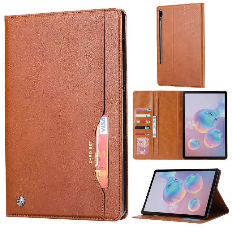 Custodia portafoglio in pelle per Samsung Galaxy Tab S7 FE