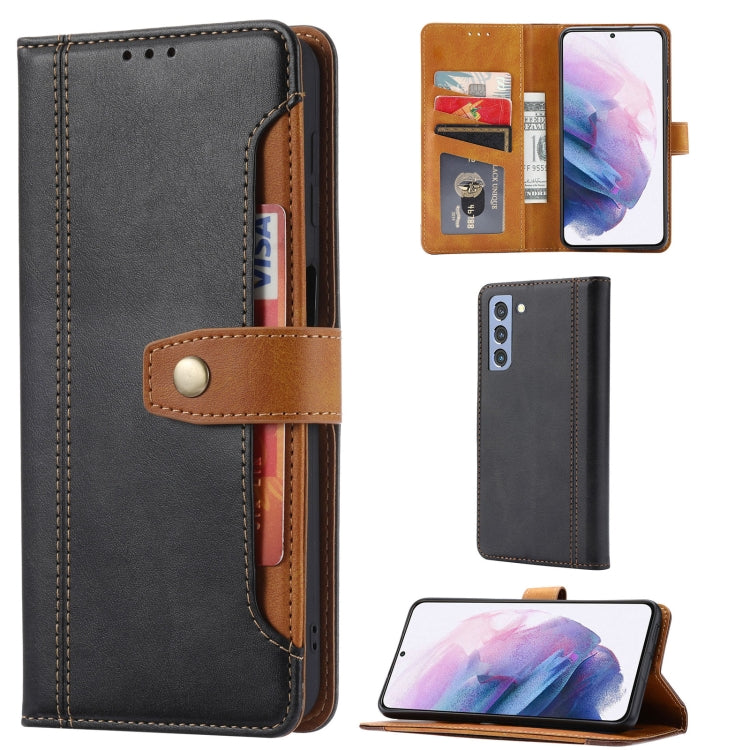 Custodia portafoglio in pelle con slot carte per Galaxy S21 FE