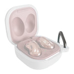 Custodia protettiva in silicone per auricolari Bluetooth Samsung Galaxy Buds Live / Pro con gancio