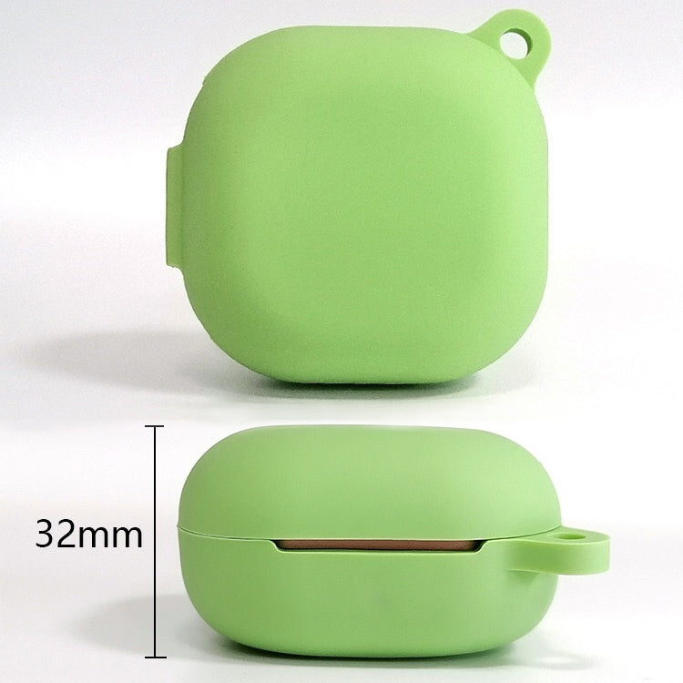 Custodia protettiva in silicone per auricolari Bluetooth Samsung Galaxy Buds Live / Pro con gancio