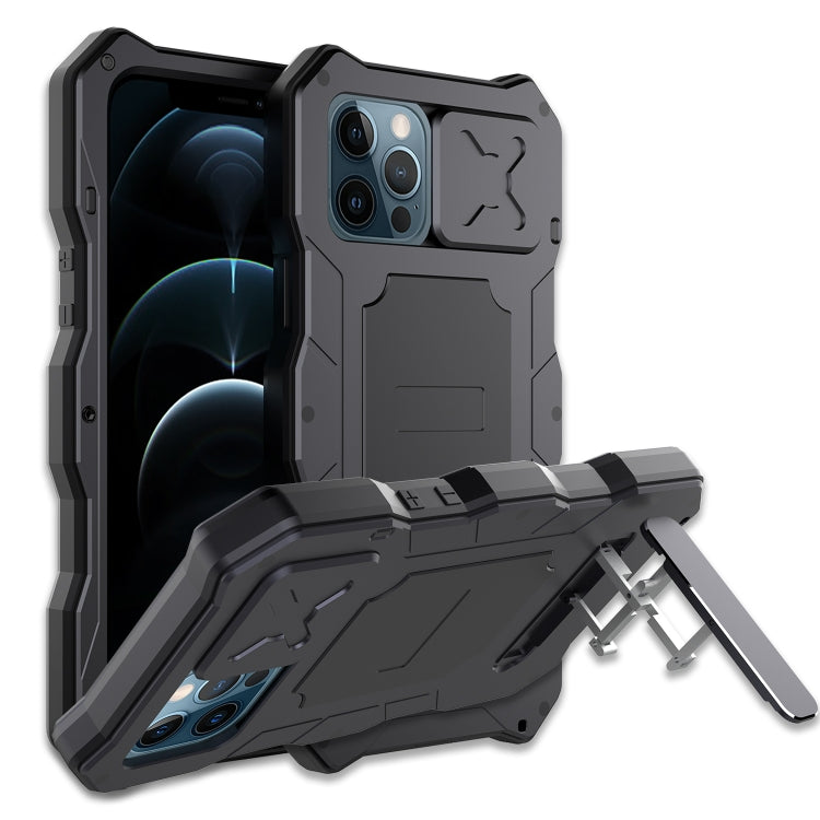 Custodia in lega di alluminio e silicone per iPhone 12 Pro Max