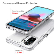 TPU antiurto antigraffio + custodia protettiva in acrilico, For Xiaomi Redmi Note 10, For Xiaomi Redmi Note 10 Pro, For Xiaomi Mi 11