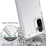 TPU antiurto antigraffio + custodia protettiva in acrilico, For Xiaomi Redmi Note 10, For Xiaomi Redmi Note 10 Pro, For Xiaomi Mi 11