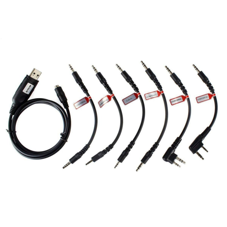 Adattatore cavo programmazione USB 6 in 1 Retevis C9002