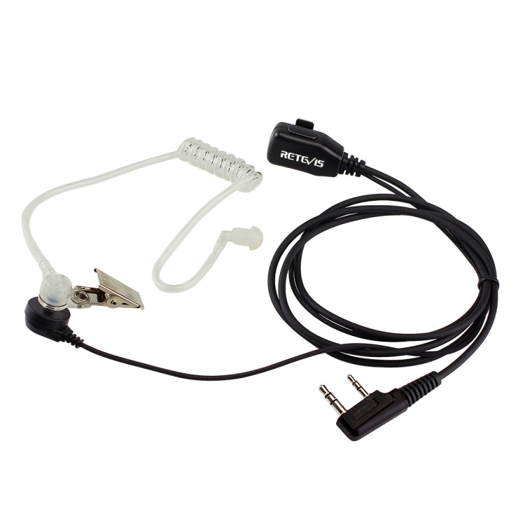 Auricolare Retevis C9003 con tubo acustico e microfono PTT